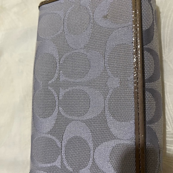 Purple Coach wallet - Picture 5 of 7